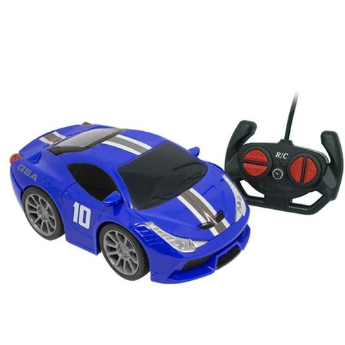 Carro Controle Remoto Famous Car R/c 7 Funções - Candide Azul