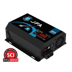 Fonte Automotiva JFA 100A 4400W SCI Carregador de Bateria Bivolt Automático Voltímetro Amperimetro Menor preço em Fonte Automotiva JFA 100A 4400W SCI Carregador de Bateria Bivolt Automático Voltímetro Amperimetro