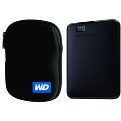 Kit HD Externo Portátil Western Digital Elements 1tb USB 3.0 + Case HD WD Menor preço em Kit HD Externo Portátil Western Digital Elements 1tb USB 3.0 + Case HD WD