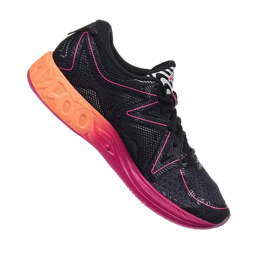 tênis asics gel-noosa ff preto/verde