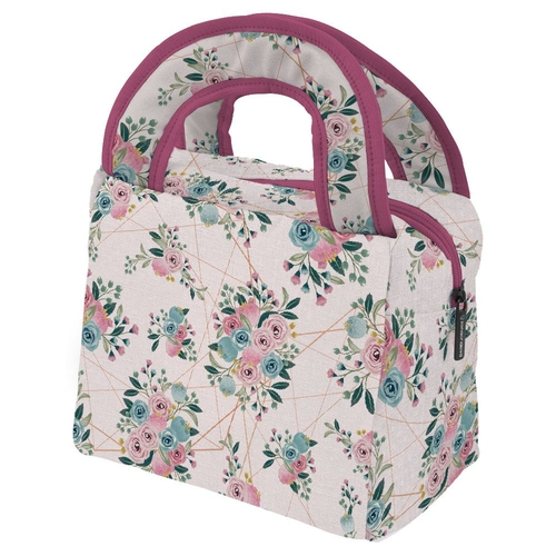 floral lunch bolsa