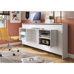 Cama Articulável Horizontal de Solteiro 80 com Estação de Trabalho Latino Branco - Art in móveis Menor preço em Cama Articulável Horizontal de Solteiro 80 com Estação de Trabalho Latino Branco - Art in móveis