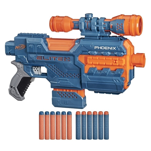 Nerf com Mira e que se transforma em 2 Nerfs Custóias, Leça Do