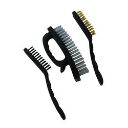 Jogo Kit De Escova De Aço Latão Nylon Manual 3 Pçs Lugatools é boa?
