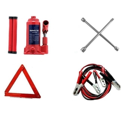 Kit Estepe Carros - Macaco 03 Ton + Triangulo + Chave Roda + Cabo De Bateria é boa?