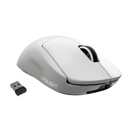 Mouse Gamer Sem Fio Logitech G PRO X SUPERLIGHT LIGHTSPEED 5 Botões Programáveis Sensor HERO 25K Compatível com POWERPLAY - Branco Menor preço em Mouse Gamer Sem Fio Logitech G PRO X SUPERLIGHT LIGHTSPEED 5 Botões Programáveis Sensor HERO 25K Compatível com POWERPLAY - Branco