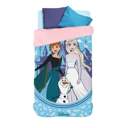 Coberdrom Fleece Dupla Face Solteiro Estampado Frozen 1,55 M X 2,20 M com 1 Peça - Produto Importado - Lepper Menor preço em Coberdrom Fleece Dupla Face Solteiro Estampado Frozen 1,55 M X 2,20 M com 1 Peça - Produto Importado - Lepper