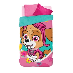 Coberdrom Fleece Dupla Face Solteiro Estampado Patrulha Canina Menina 1,55 M X 2,20 M com 1 Peça - Produto Importado - Lepper Menor preço em Coberdrom Fleece Dupla Face Solteiro Estampado Patrulha Canina Menina 1,55 M X 2,20 M com 1 Peça - Produto Importado - Lepper