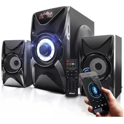 Micro System Bivolt Caixa de som 2.1 3000W Bluetooth USB XDG é boa?