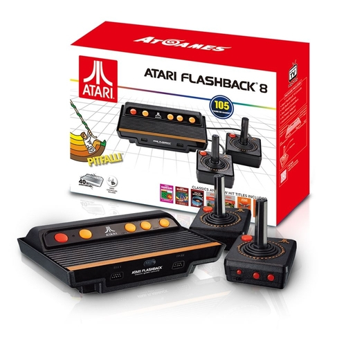 Menor preço em Console Atari Flashback 8 Classic Game Com 105 Jogos Atari