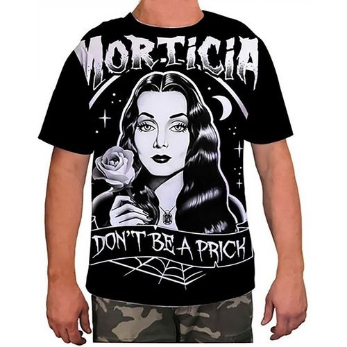 camiseta morticia addams