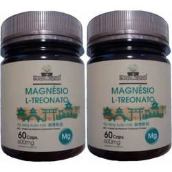 Magnésio L-treonato 600 Mg Folhas E Raízes 60 Cápsulas 2 Und Menor preço em Magnésio L-treonato 600 Mg Folhas E Raízes 60 Cápsulas 2 Und