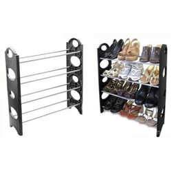 Sapateira 24 Sapatos Grande Ampliavel E Empilhavel, Desmontavel Com 4 Prateleiras Em Aluminio Para 12 Pares é boa?