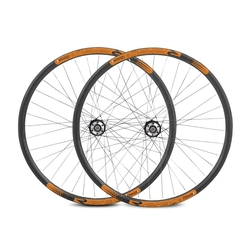 Menor preço em Par Roda Aro 29 Rimaxx Aero R29 Cubo Cassete Preto Laranja