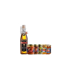 Kit para Bruschettas Azeitona, Tomate, Pimentão, Atum, Sardella e Azeite Grezzo Paganini é boa?