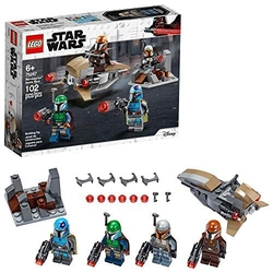 LEGO Star Wars Mandalorian Battle Pack 75267 Mandalorian Shock Troopers and Speeder Bike Building Kit - New 2020 (102 Pieces) Menor preço em LEGO Star Wars Mandalorian Battle Pack 75267 Mandalorian Shock Troopers and Speeder Bike Building Kit - New 2020 (102 Pieces)