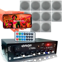 Kit Som Ambiente 4 Canal 500 Watts + 10 Arandela Br Quadrada é boa?