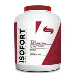 Whey Protein Isofort (1800g)- Baunilha - Vitafor Menor preço em Whey Protein Isofort (1800g)- Baunilha - Vitafor