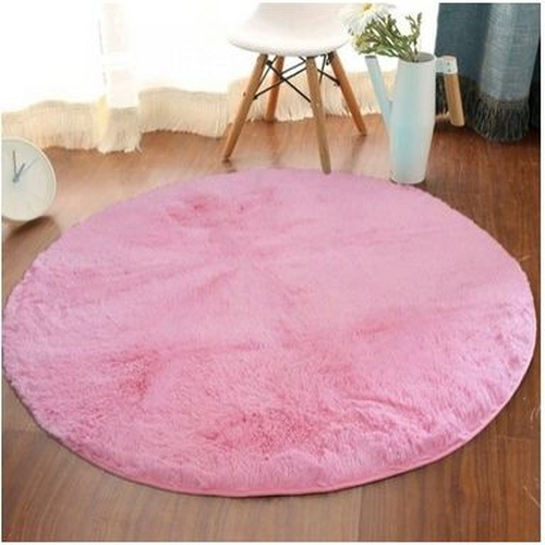 Tapete shaggy redondo Clearance