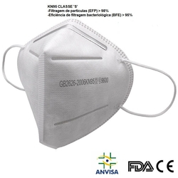 Máscara N95 Pff2 C/ Anvisa 5 Camadas FDA CE é boa?