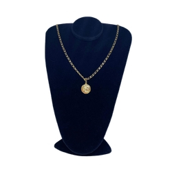 Corrente Masculino Banhada A Ouro 18k Cordão 60cm Pingente Confira é boa?