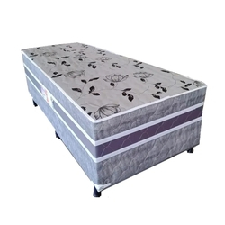 Cama Box Conjugada Anatomic Solteirão Unibox Cinza 188x88x55,5 Menor preço em Cama Box Conjugada Anatomic Solteirão Unibox Cinza 188x88x55,5