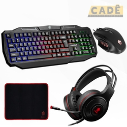 Kit Gamer Teclado Semi Mecanico Mouse Headset Gamer e Brinde é boa?
