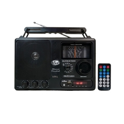 Rádio Portátil RM-PFT122AC 12 Faixas com BT - USB - MOTOBRAS Menor preço em Rádio Portátil RM-PFT122AC 12 Faixas com BT - USB - MOTOBRAS