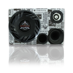 Caixa de Som Trio Sub Upgrade Bomber 12 + Driver + Tweeter Menor preço em Caixa de Som Trio Sub Upgrade Bomber 12 + Driver + Tweeter