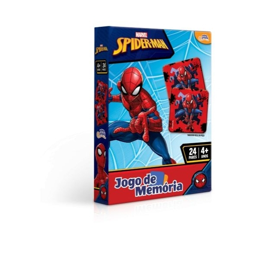 Spider Man - Jogo de memória - Toyster Brinquedos - Toyster