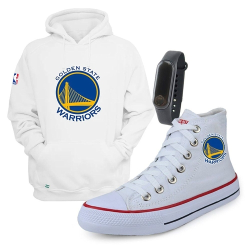 boys golden state warriors moletom com capuz