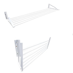 Varal De Roupa Retratil De Parede 6 Varetas Aluminio 80 Cm é boa?