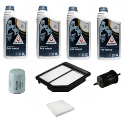 Kit Troca De Oleo Filtros Honda New Civic Menor preço em Kit Troca De Oleo Filtros Honda New Civic