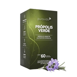 Própolis Verde de Alecrim 60 Cápsulas Puravida | Extrato de Própolis é boa?