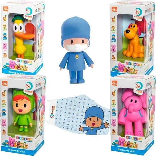 Kit com 5 bonecos turma do pocoyo cardoso Outlet