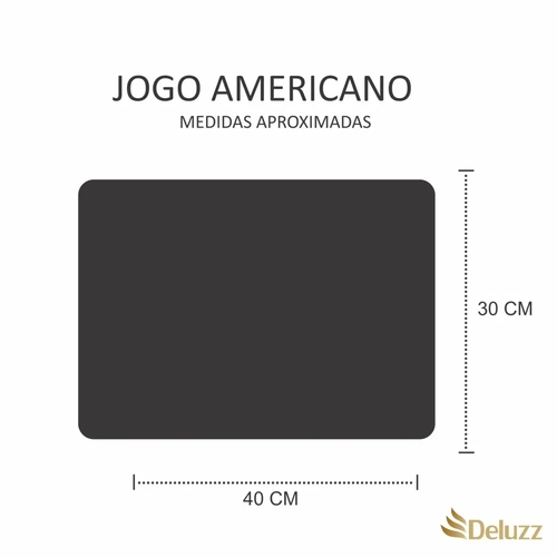 Jogo Americano Gato Com Óculos