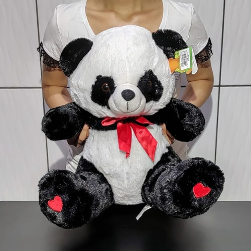 Trio De Ursos Panda Pelúcia Fofinho Nicho Laços Coloridos - Baby Adoletá -  Pelúcia - Magazine Luiza