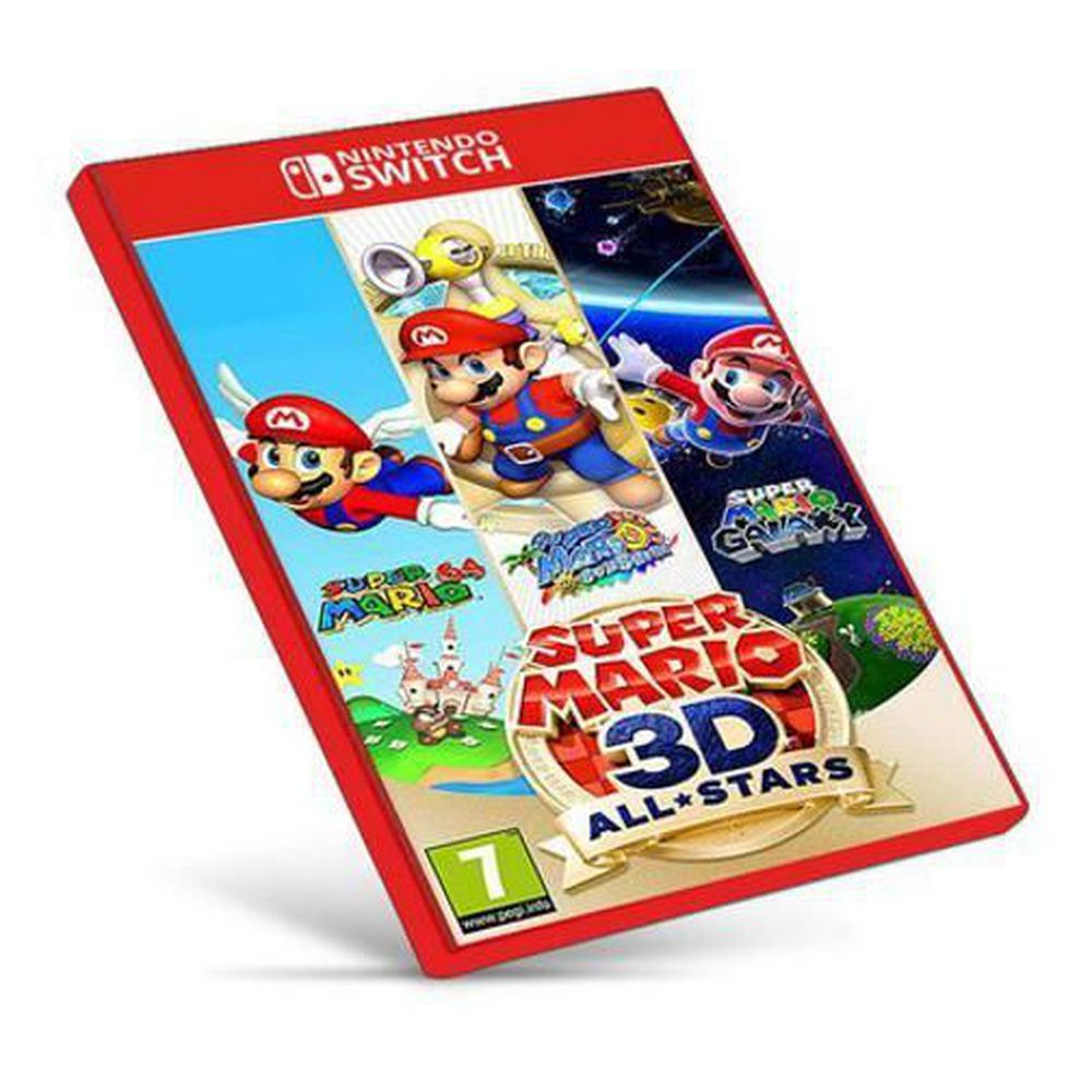 Jogo Super Mario 3d All Stars Nintendo Switch No Shoptime