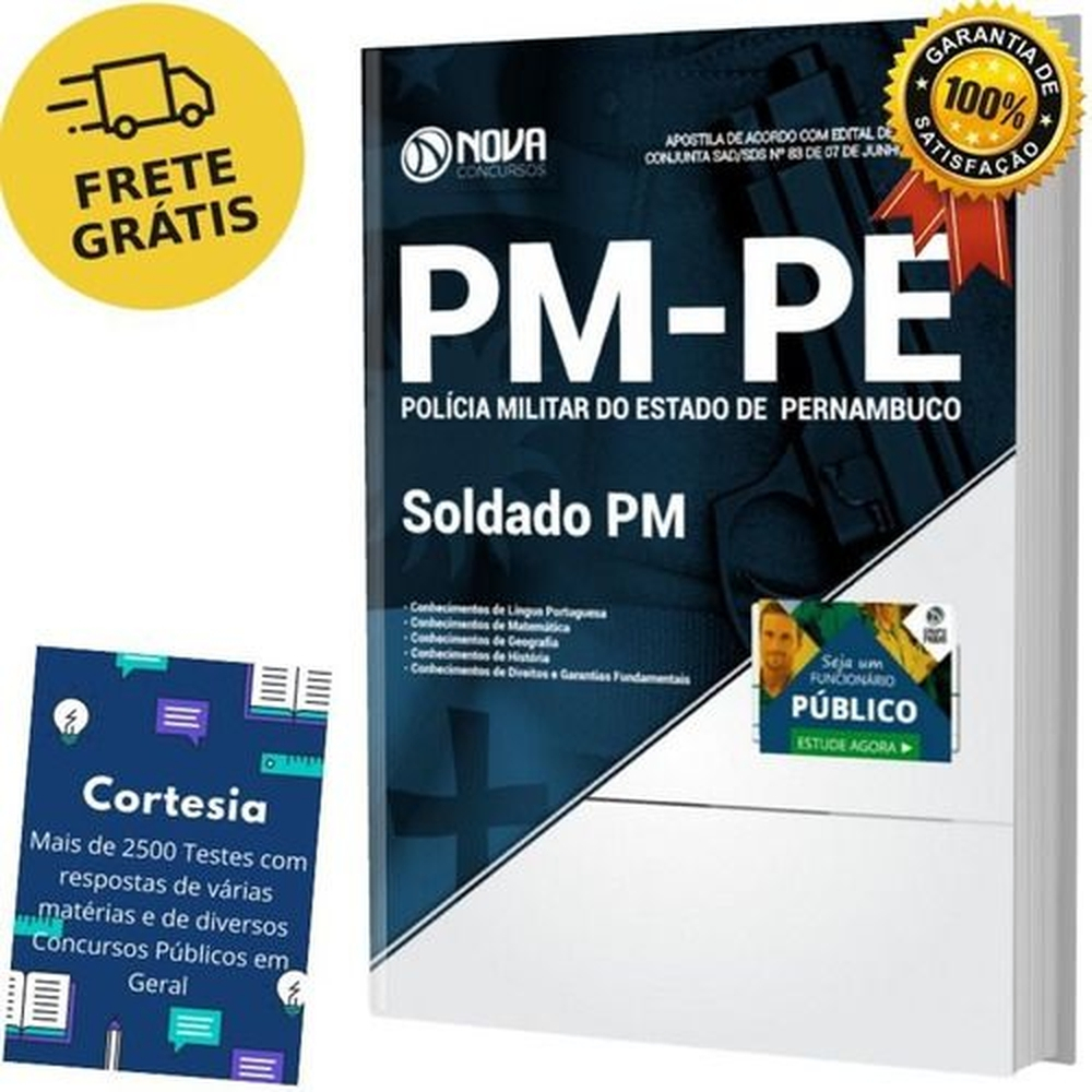 Concurso PM PE Soldado - Matemática 