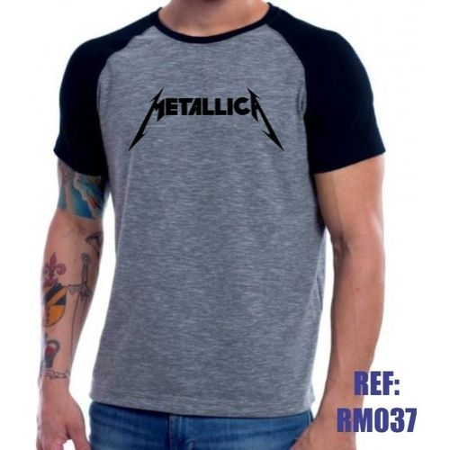camisas de rock metallica