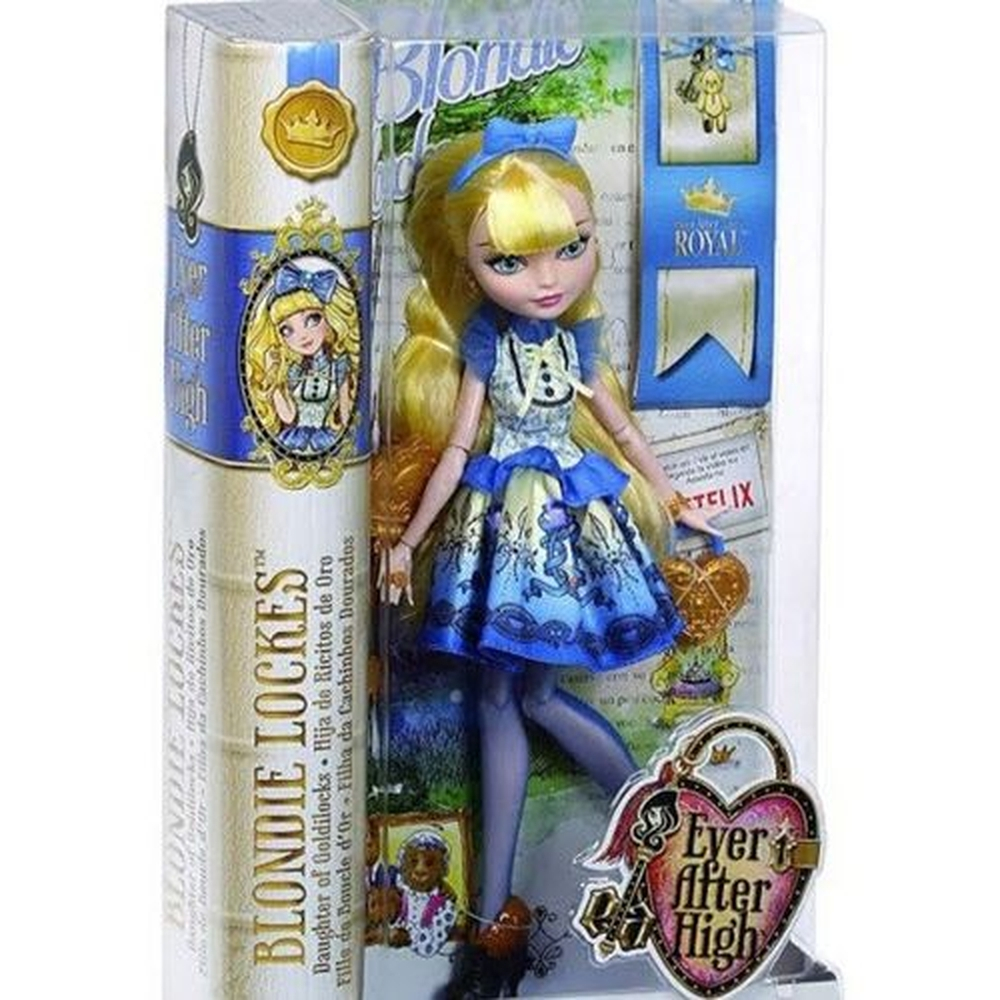 Ever After High Lizzie Hearts Royal Doll (nova, Lacrada)