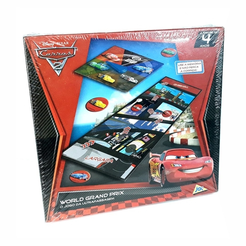 Disney Pixar Cars 2 Jogo De Tabuleiro Grand Prix no Shoptime