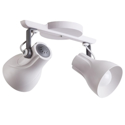 Spot Trilho Octa Plus Branco Detalhe Cinza 2xE27 - Startec é boa?