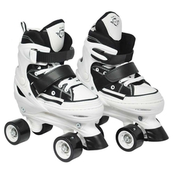 Patins Roller Ajustavel 4 Rodas Retro All Style 33 ao 36 Classico Preto (DMR5163) é boa?