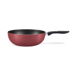 Panela Wok Chilli 28 cm Cereja Brinox Menor preço em Panela Wok Chilli 28 cm Cereja Brinox