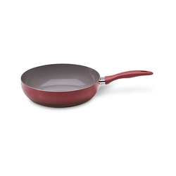 Panela Wok Ceramic Life 28 cm Easy Vermelha Brinox é ruim? Panela Wok Ceramic Life 28 cm Easy Vermelha Brinox é boa?