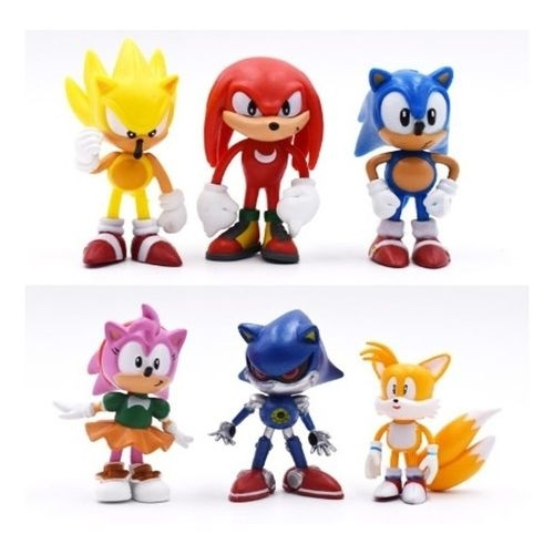 Bonecos Sonic Colação Pronta Entrega