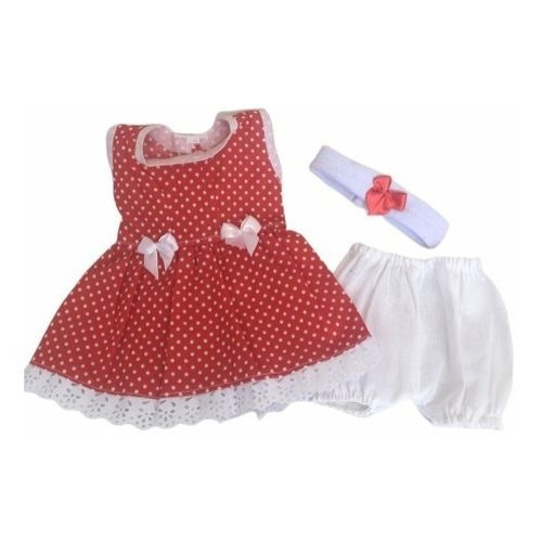 Roupa P/ Boneca Baby Alive Vestido E Calcinha Coleção Nova