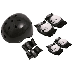 Kit de proteção para skate com capacete tam. G preto - Bel Sports é boa?
