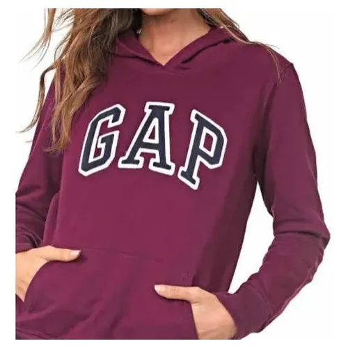 gap maroon moletom com capuz